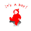 it is a boy silhouette