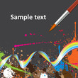 Grunge Painting Background