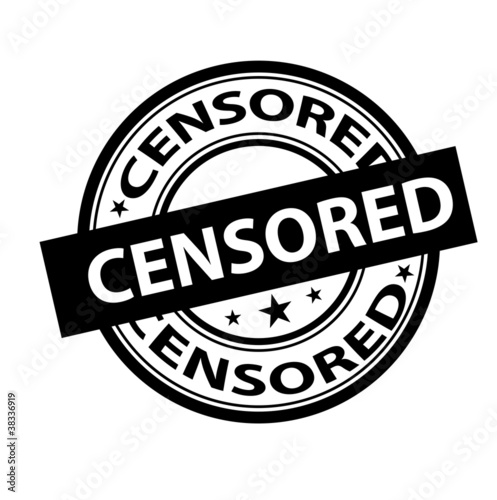 Vector: Retro Censored Stamp Retro Censored Stamp