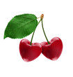 doppia ciliegia a forma di cuore - san Valentino