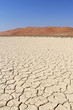 Sossusvlei sand dunes landscape in the Nanib desert near Sesriem