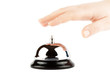 Ringing a Bell for Service with Hand