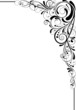 Swirl black angle design