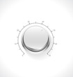 Vector realistic volume knob