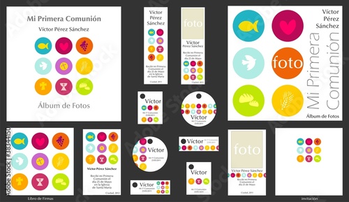 Vector: SET MI PRIMERA COMUNION SET MI PRIMERA COMUNION