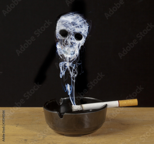 Photo: Death In The Future Smoke Skull Death In The Future Smoke Skull