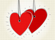 Happy valentine`s day card