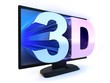 TV and sign 3d