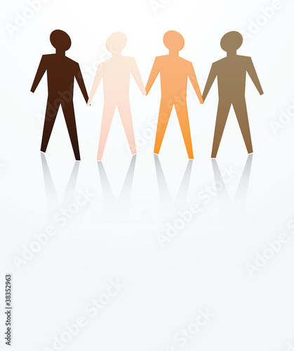 Vector: all men are equal all men are equal
