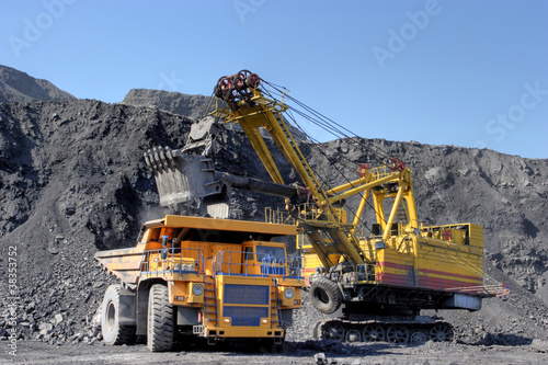 Photo: Coal mining 4 Coal mining 4
