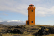 Leuchtturm Orange