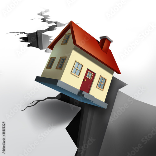 Illustration: Falling Real Estate Falling Real Estate