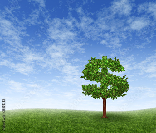 Illustration: Financial Growth Financial Growth