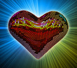 Disco heart