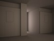 Minimal 3d interior gessato Minimal 3d interior gessato