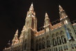 Vienna Townhall at night Vienna Townhall at night