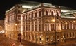 Nightshot of the rear facade of Vienna opera house Nightshot of the rear facade of Vienna opera house