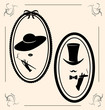 vintage woman's  hat