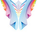 spectral iridescent abstract background