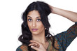 Girl with beautiful hair