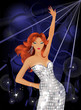Vector: Beautiful fashion girl Beautiful fashion girl