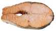 steak of salmon isolated steak of salmon isolated