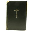 An old bible on a white background