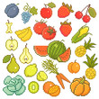 8 bit fruits.