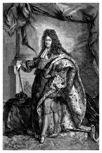 Illustration: Louis XIV - 17th/18th century Louis XIV - 17th/18th century
