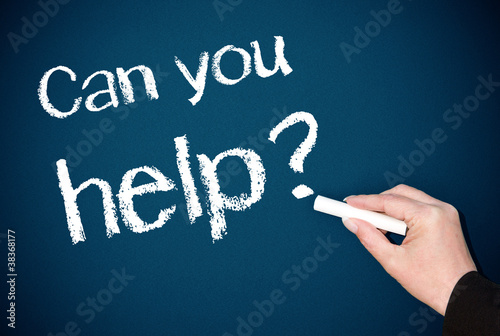 Illustration: Can you help ? Can you help ?