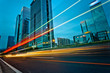 light trails