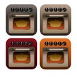 Cooking Oven Icon Set