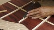 making guitar,shape back bar