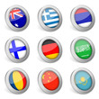 Vector: 3D national flag icon 3D national flag icon