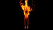 Fire dancing