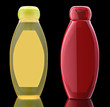 plastic bottles
