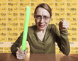Crazy female teacher