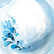 abstract blue motion background