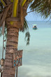Taxi boat at the beach in Koh Tao, Thailand