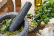 Making Pesto!