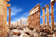 Ancient Roman time town in Palmyra, Syria.