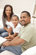 Photo: Happy African American Mother Father and Son Family Happy African American Mother Father and Son Family