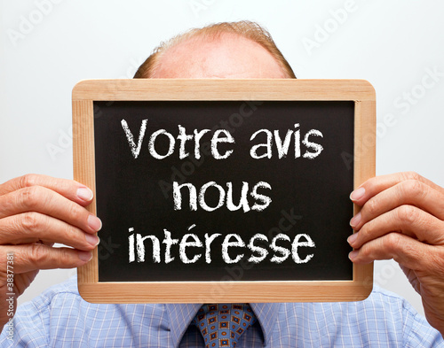 Photo: Votre avis nous intéresse Votre avis nous intéresse