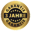 3 Jahre Garantie - Qualitätsversprechen Gold