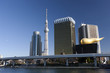 東京スカイツリーとリバーピア吾妻橋