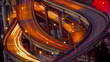 Busy freeway at night, time lapse Busy freeway at night, time lapse