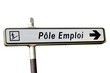 Panneau indicateur de l'accès au pôle emploi
