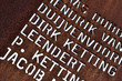 Monument for the died sailers in Katwijk, The Netherlands.