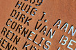 Monument for the died sailers in Katwijk, The Netherlands.