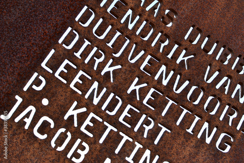 Photo: Monument for the died sailers in Katwijk, The Netherlands. Monument for the died sailers in Katwijk, The Netherlands.